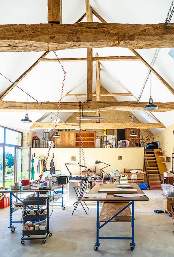 Chambre D'Hotes Chez Artiste Verrier, La Perriere - Perche Exteriör bild